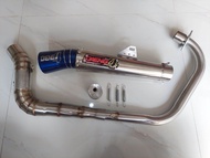 DAENG MUFFLER for TMX 125/155 / RUSI /MOTORSTAR/PINOY/EXT/RACAL/ with silencer