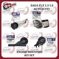 PROTON SAGA FLX 1.3 1.6 SV (CVT)(AUTO) ORIGINAL ENGINE MOUNTING KIT SET (4PCS)