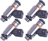 4x IWP-127 Fuel Injector Compatible For Fiesta Ecosport Flex 1.0 1.6 8V Injection Values Nozzle 1221
