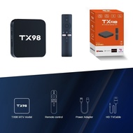 Android box กล่องทีวี 4K TV BOX Bluetooth5.0 TX98 Pro 16+256G การควบคุมระยะไกลด้วยเสียง รองรับ Googl