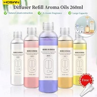 HOSWN Aromatherapy Refill Essential Oil 260ml Aroma Diffuser Liquid Perfume 260ml  Automatic Aroma D