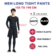 Tight pants lelaki highly elastic tight pants men seluar tight lelaki sport tight pants