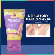 SYB COSMETIC Depilatory Hair Removal Cream 25gr Underarm & Leg Hair Removal Cream 7 Minutes Only XX4