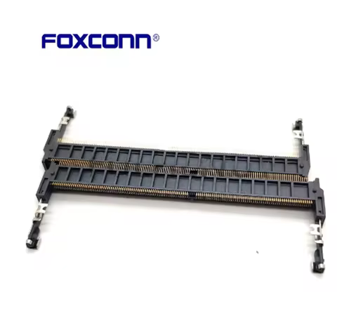 2PCS Foxconn connector AS0A826-H2SB-7H horizontal DDR4 260PIN memory socket 1.2V 5.2H forward