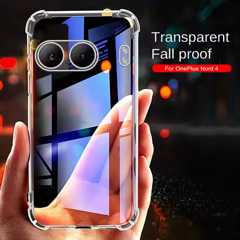 Clear Airbags Shockproof Coque For OnePlus Nord 4 5G Case Camera Protect Funda On One Plus Nord4 1+N