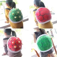 SPICEHIVE​ Plush Backpack, Green Bowser Cartoon Anime Turtle School Bag, Boys Gift Plush Toys Super 