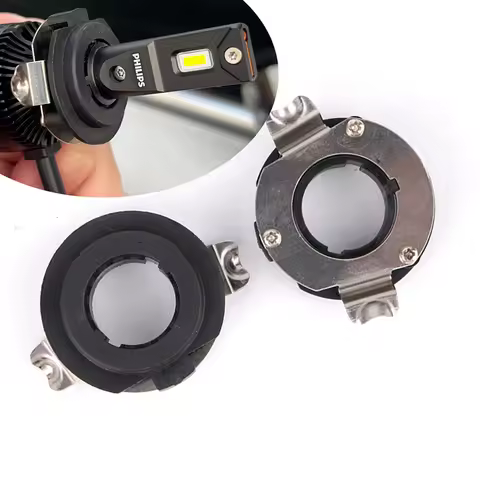 H7 LED Adapter Holder For Mercedes Benz B C GLA Series C250 C260 GLS450 ML350 GL450 GLA250 Headlight
