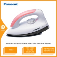 Panasonic Dry Iron Polished 1000W Pink Color 0.9kg N1-317W / NI317WLN Saterika