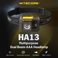 Nitecore HA13 Headlamp 350 Lumens Ultra Lightweight LED