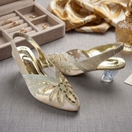 LADY B-04 Party or Wedding Sandals 5cm Glass HeelWanita Available in Sizes 36-41