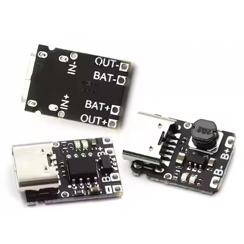 Type-C USB TP4057 1A Lithium Battery Charging Protection Board Module Polymer Battery Over TP4056 Wi