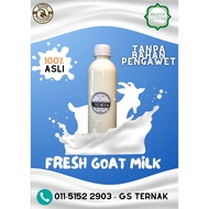 Asli Susu Kambing Asli &amp; Segar  💯(TANPA GULA / TANPA BAHAN PENGAWET) Goat Milk Sugar Free No Sugar