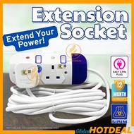 𝐆𝐋𝐎𝐁𝐀𝐋 𝐏𝐑𝐎 Extension Wayar Soket Plug Socket Trailling Socket Plug Extension SIRIM Approved Pemyambu