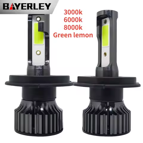 LED Car Headlight P1 Mini LED Headlight H4h7h11 Car Lamp Headlight 6000K 8000K 3000K Green H1 H3 H7 