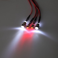 2Sets 1/10 1/8 4 LED Light Set Headlight Taillight for HSP RC Monster Truck part