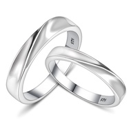 GIUMKA.925 Sterling Silver Ring.MRS08009.Couple Rings.Promise.Single Price