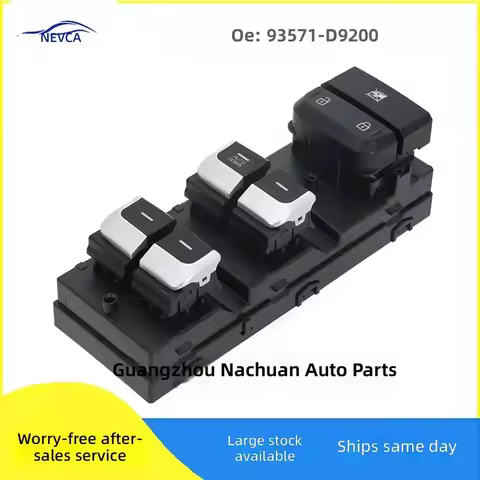 For 2017-2022 Hyundai Kia Sportage Master Window Switch Glass Lifter Control Button 93571D9200