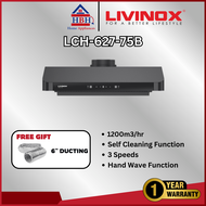Livinox Slim Hood | LCH-627-90B | LCH-920-90BL | LCH-601A-90BL | LCH-90L03 | 850m³/h | 1200 m³/h