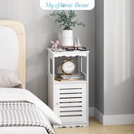 Nordic bedside storage cabinet simple modern bathroom shelf multipurpose cabinet bedroom cabinet living room cabinet