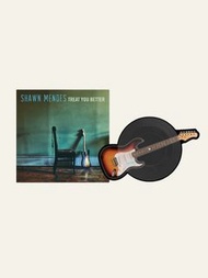 Blood Records SHAWN MENDES TREAT YOU BETTER 10 YEAR ANNIVERSARY guitar shaped vinyl LP 黑膠 圖案膠