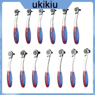UKI Mini Ratchet Wrench 72 Teeth Quick Socket Batch Head Ratchet Wrench Rod