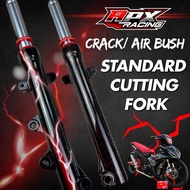 APX RACING AIR BUSH/ CRACK FORK STANDRAD CUTTING Y15 Y16 V1/ APX FORK AIR BUSH/ APX FORK CRACK MERAH