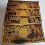 PVC Gold-Plated Foil 10,0000 Million 800 Million Collection Ornamental Coin Props Funny Business Gif