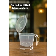 Pudding Cup 150 ML with connecting lid