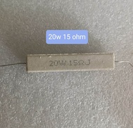 RESISTOR KAPUR 20WATT 15OHM 20 WATT 15 OHM
