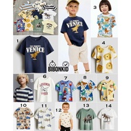 [Bibonkid] HM US/UK kids retail t-shirts sizes from 1.5-2y to 8-10y