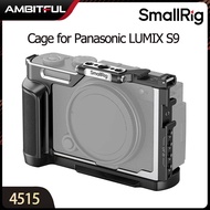 SmallRig Cage สำหรับ Panasonic LUMIX S9 พร้อมแผ่นปลดเร็วสำหรับ Arca-Swiss และฐานยึดแบบ Cold Shoe สำห