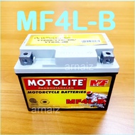 ♞Motolite Motorcycle Battery MFB2.5L MFB3-L MF4L-B MF5L-B MFYB5L MF7A-B MF9-B Maintenance Free