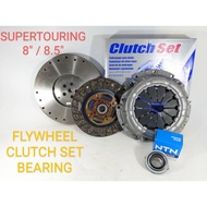 Proton Saga 12V Wira 1.3 1.5 Satria Iswara Super touring Mod Flywheel with Clutch Kit Set 8 / 8.5 In