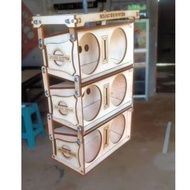 Miniature line array 2 inch double speaker package