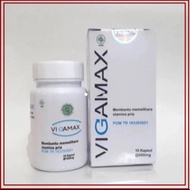 VIGAMAX Herbal Obat Stamina Pria Kapsul Pembesar BPOM Asli Original