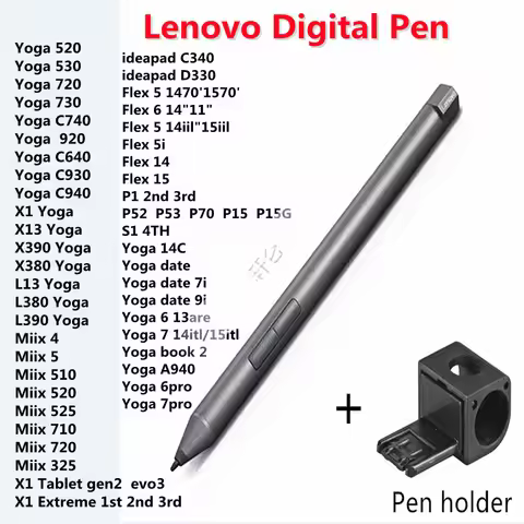 stylus Pen For Lenovo Digital Pen 2 For Lenovo IdeaPad Flex 5 15 (Intel) 2 in 1 82HT0048US 82HT0047U
