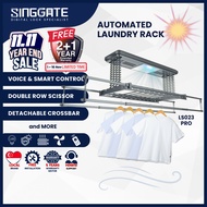 【UV & Heat Drying】FREE Installation | SINGGATE  [LS023 PRO] Automated Laundry System Drying Rack | 5