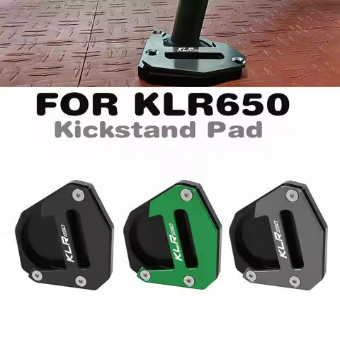 For KAWASAKI KLR650 S Adventure ABS 2022-2023 KLR 650 2009-2018 Kickstand Foot Side Stand Extension
