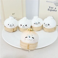 Loket anjing laut rentas sempadan, anak anjing laut comel berbulu lembut, penjaga lautan buatan tang