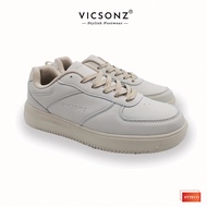Vicsonz Kasut Bertutup Wanita Beige Women Sneaker VY79111 Beige