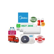 Midea (R32)Inverter Multi-Split System 3 Aircon + FREE 72 Months Warranty + FREE Delivery + FREE Con