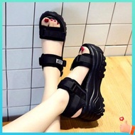 รองเท้าคัดชูผู้หญิง รองเท้าผ้าใบผู้หญิงแพลตฟอร์มใหม่ muffin 2021 ฤดูร้อนนักเรียนรุ่นเกาหลีลิ่มนางฟ้าสไตล์รองเท้าชายหาด ins V726
