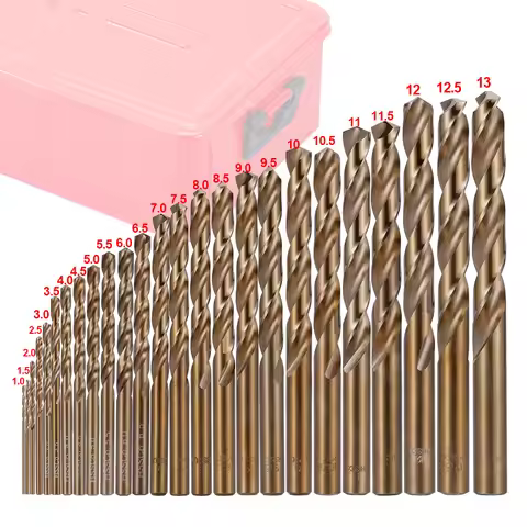 M35 Cobalt High Speed Steel Twist Drill Bits Hole Openner Power Tool Accessories For Stainless Steel