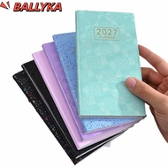 BALLYKA A6 Planner Notebook, 2027 Portable 2027 Planner, Portable Lined Pages Multicolor Weekly Plan