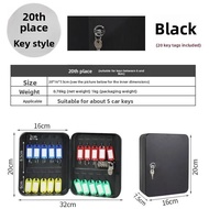 Key Lock Box Wall-Mounted Metal Password Storage Box for Real Estate Agents Decoration Car Key Safe