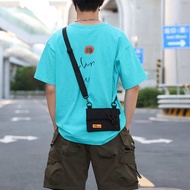 russet japan bag bow bag Crossbody Bag Men's Fashionable Brand 2024 Summer New Japanese Style Lightweight Backpack Women's Small Square Bag Casual All-match Shoulder Bag