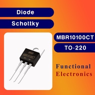 MBR10100CT Schottky Diode Dual Common Cathode Schottky Rectifier