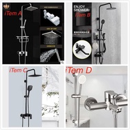 shower set rain shower bathroom accessories