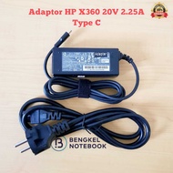 Hp X360 Type C Adapter USB 5V 3A 9V 3A 12V3A 15V 3A 20V 2.25A 20.3V 3A 45W