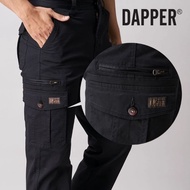 DAPPER SLIM FIT CARGO PANTS / SELUAR KERJA KAIN GETAH T9583 T9584